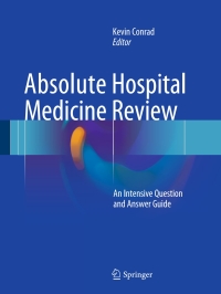 Imagen de portada: Absolute Hospital Medicine Review 9783319237473