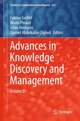 Cover image: Advances in Knowledge Discovery and Management 9783319237503