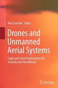 表紙画像: Drones and Unmanned Aerial Systems 9783319237596