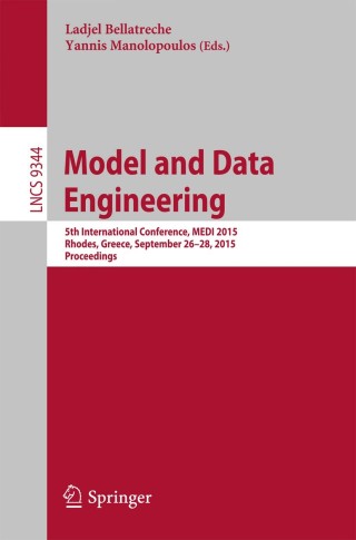 表紙画像: Model and Data Engineering 9783319237800