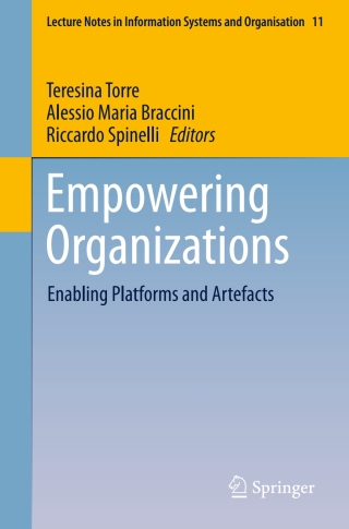 Cover image: Empowering Organizations 9783319237831