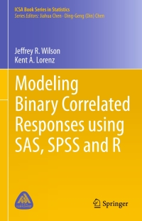 Titelbild: Modeling Binary Correlated Responses using SAS, SPSS and R 9783319238043