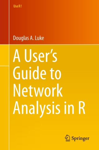 Cover image: A User’s Guide to Network Analysis in R 9783319238821