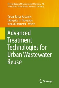 Imagen de portada: Advanced Treatment Technologies for Urban Wastewater Reuse 9783319238852