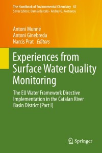 Omslagafbeelding: Experiences from Surface Water Quality Monitoring 9783319238944