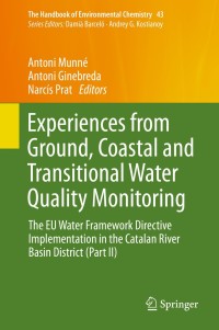 Cover image: Experiences from Ground, Coastal and Transitional Water Quality Monitoring 9783319239033