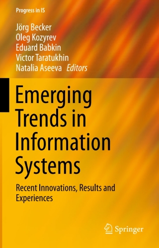 Immagine di copertina: Emerging Trends in Information Systems 9783319239279