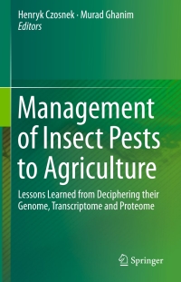 Cover image: Management of Insect Pests to Agriculture 9783319240473
