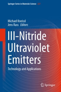 Titelbild: III-Nitride Ultraviolet Emitters 9783319240985