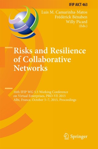 Imagen de portada: Risks and Resilience of Collaborative Networks 9783319241401