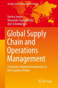Cover image: Global Supply Chain and Operations Management 9783319242156