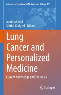Cover image: Lung Cancer and Personalized Medicine 9783319242217