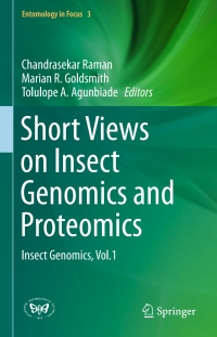 表紙画像: Short Views on Insect Genomics and Proteomics 9783319242330