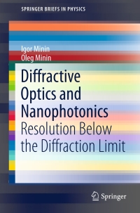 صورة الغلاف: Diffractive Optics and Nanophotonics 9783319242514