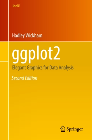Cover image: ggplot2 2nd edition 9783319242750