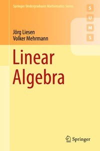صورة الغلاف: Linear Algebra 9783319243443
