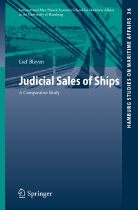 Imagen de portada: Judicial Sales of Ships 9783319243740