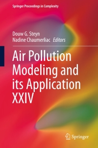 Titelbild: Air Pollution Modeling and its Application XXIV 9783319244761