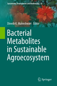 Imagen de portada: Bacterial Metabolites in Sustainable Agroecosystem 9783319246529