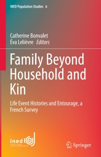 Cover image: Family Beyond Household and Kin 9783319246826