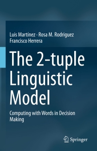 Cover image: The 2-tuple Linguistic Model 9783319247120