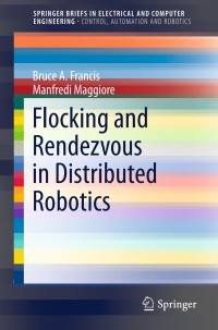 Cover image: Flocking and Rendezvous in Distributed Robotics 9783319247274