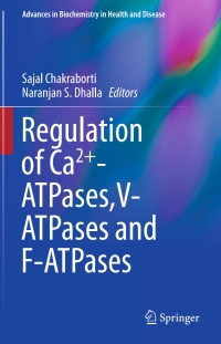 Cover image: Regulation of Ca2+-ATPases,V-ATPases and F-ATPases 9783319247786