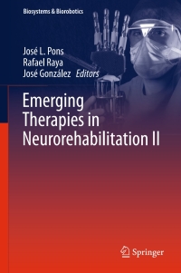 Imagen de portada: Emerging Therapies in Neurorehabilitation II 9783319248998