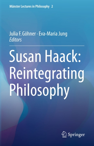 Cover image: Susan Haack: Reintegrating Philosophy 9783319249674