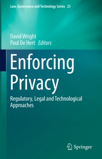 Cover image: Enforcing Privacy 9783319250458