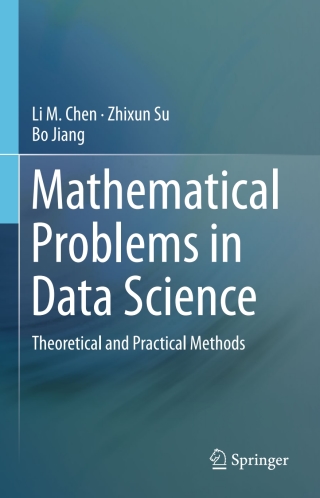 Cover image: Mathematical Problems in Data Science 9783319251257