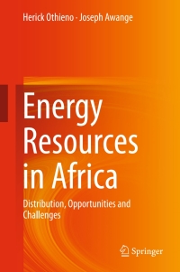 Cover image: Energy Resources in Africa 9783319251851