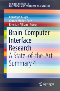 Cover image: Brain-Computer Interface Research 9783319251882