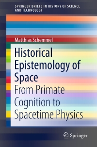 Imagen de portada: Historical Epistemology of Space 9783319252391