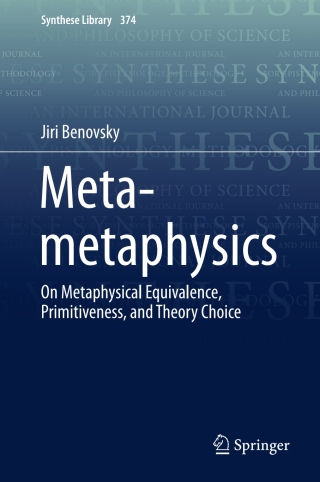 Imagen de portada: Meta-metaphysics 9783319253329