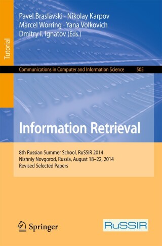 表紙画像: Information Retrieval 9783319254845