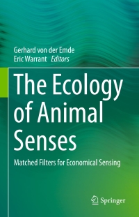 Cover image: The Ecology of Animal Senses 9783319254906