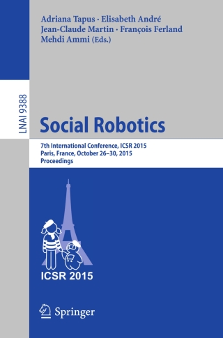 Imagen de portada: Social Robotics 9783319255538
