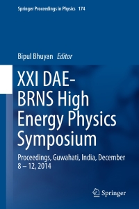 Immagine di copertina: XXI DAE-BRNS High Energy Physics Symposium 9783319256177