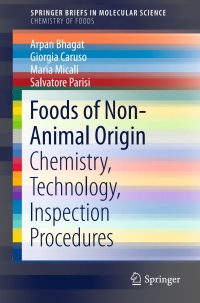 Cover image: Foods of Non-Animal Origin 9783319256474