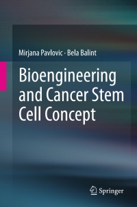 Imagen de portada: Bioengineering and Cancer Stem Cell Concept 9783319256689