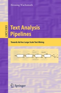 Cover image: Text Analysis Pipelines 9783319257402
