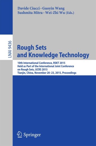 Imagen de portada: Rough Sets and Knowledge Technology 9783319257532