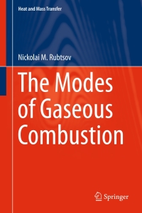 Cover image: The Modes of Gaseous Combustion 9783319259321