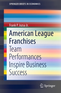 Omslagafbeelding: American League Franchises 9783319259956
