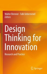 Cover image: Design Thinking for Innovation 9783319260983