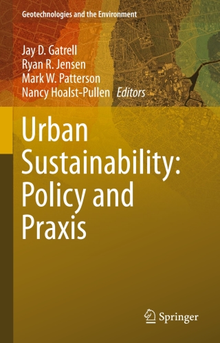 Cover image: Urban Sustainability: Policy and Praxis 9783319262161