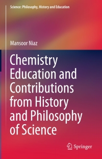 Cover image: Chemistry Education and Contributions from History and Philosophy of Science 9783319262468
