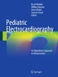 Imagen de portada: Pediatric Electrocardiography 9783319262567