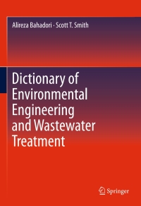 Cover image: Dictionary of Environmental Engineering and Wastewater Treatment 9783319262598